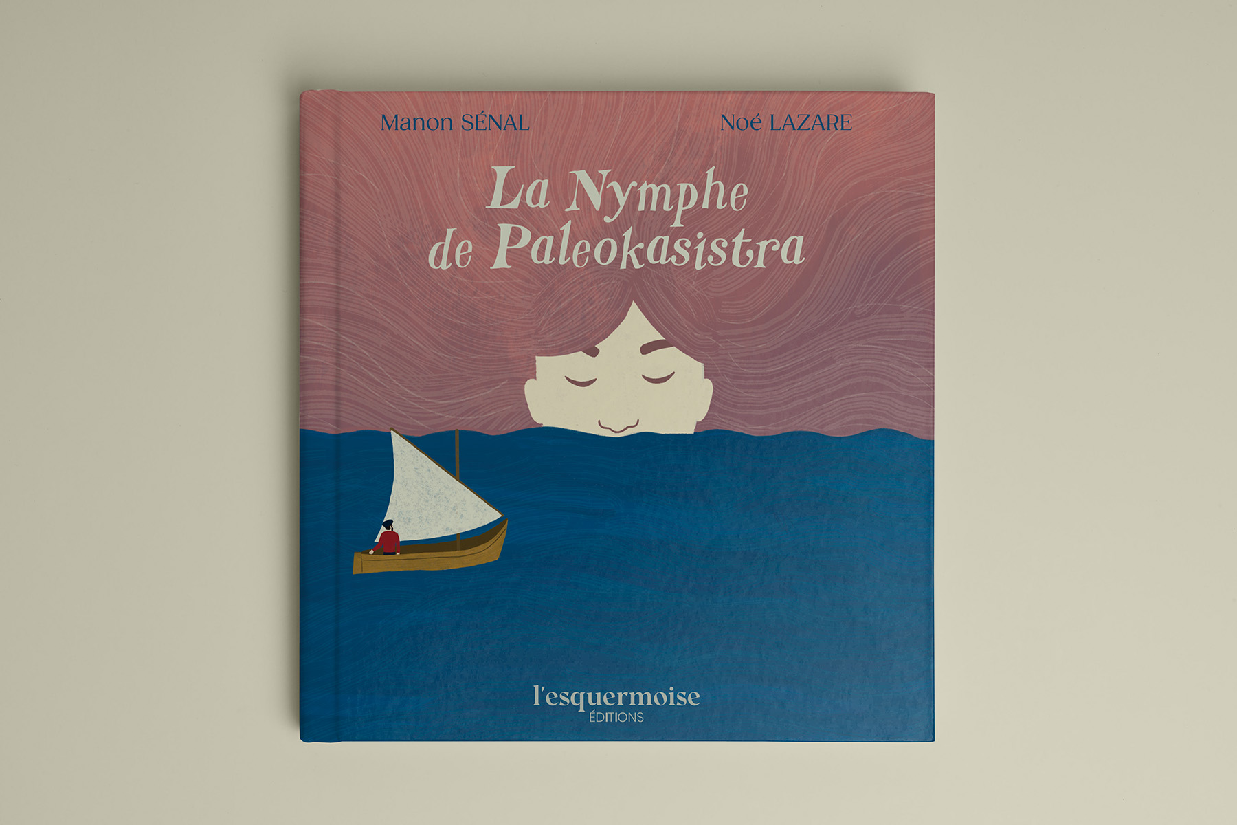 La Nymphe de Paleokastrítsa - livre illustré - Manon Senal Noe Lazare